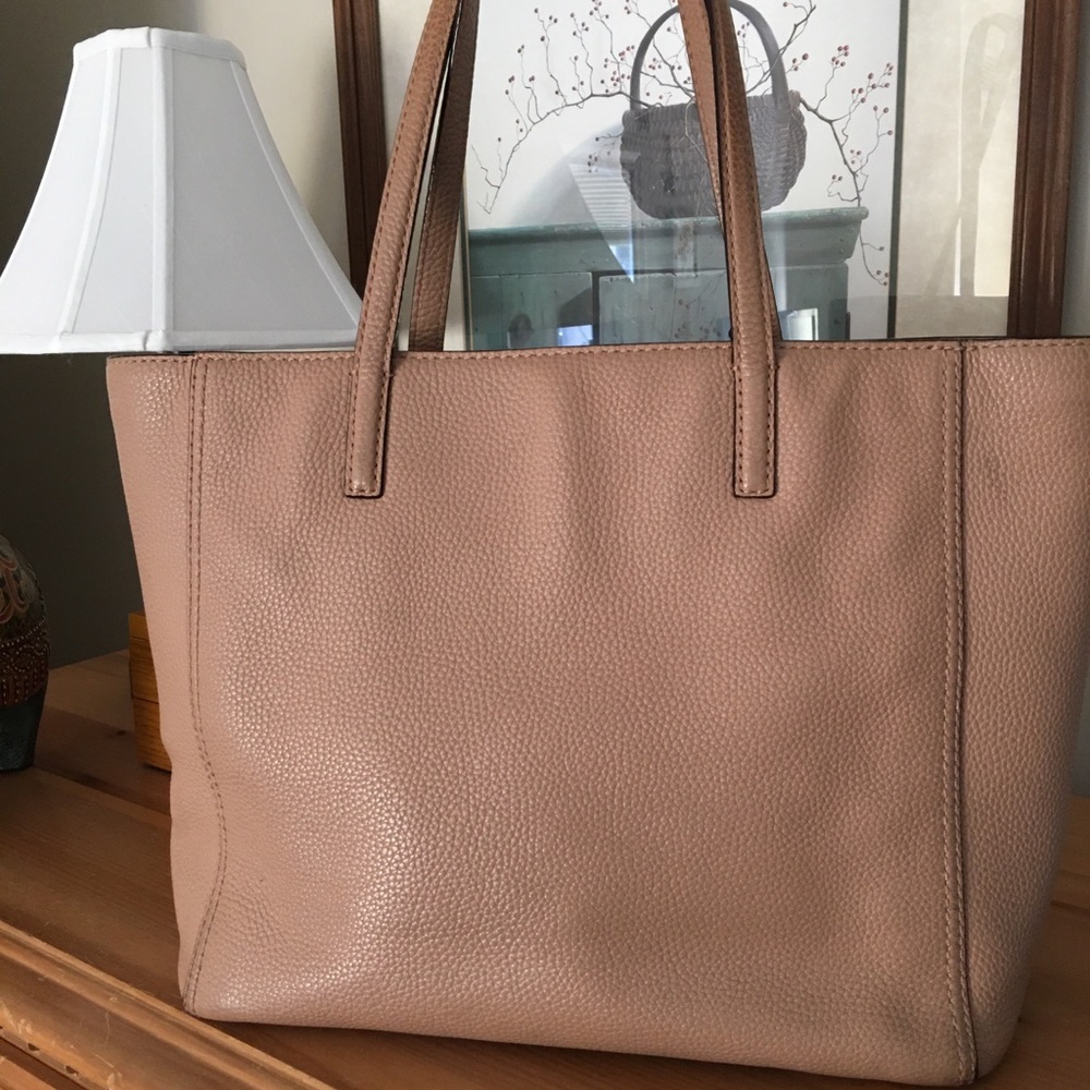 Kate Spade Tote, 15”x10.5”, Tan, Pebble Leather